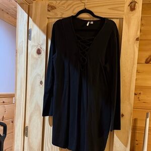 Cato Black Midi Dress